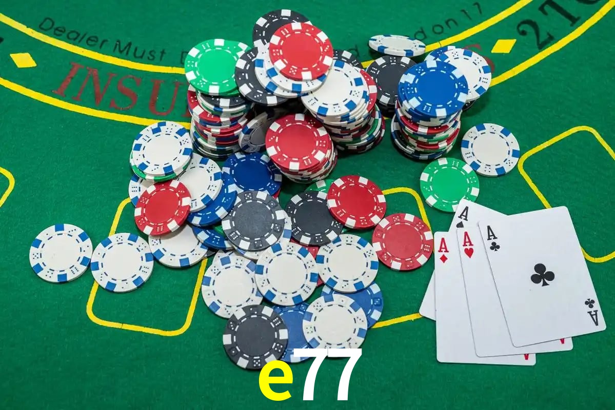 Mesa de Blackjack e77